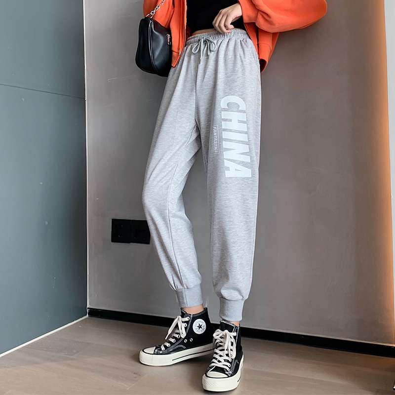 NRVP Quần Thể Thao Ống Rộng Phong Cách Thời Trang Hàn Quốc Dành Cho Nam Và Nữ