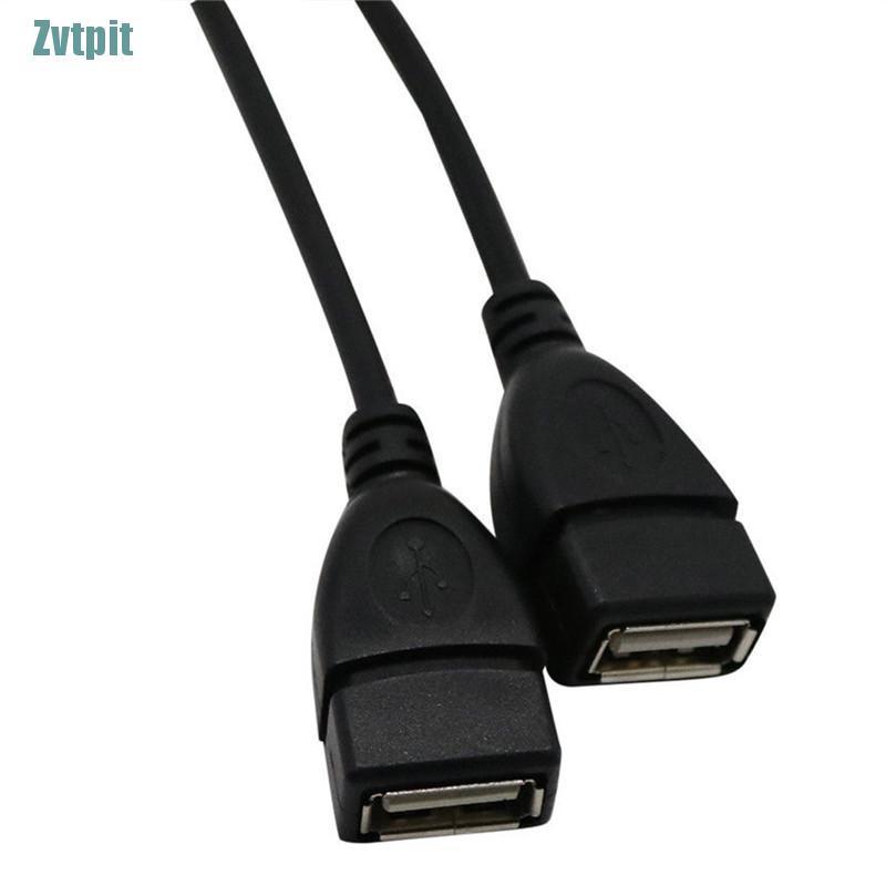 Cáp chia chữ Y USB 2.0 A Male sang 2 Dual Female
