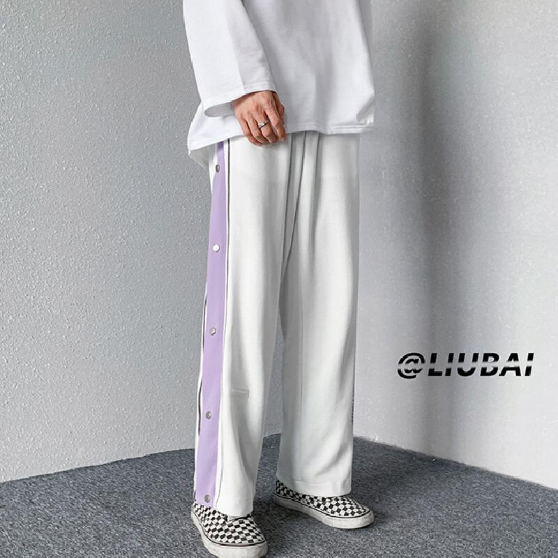 Quần dài ống rộng thời trang hip hop thịnh hành cỡ M-3XL cho nam