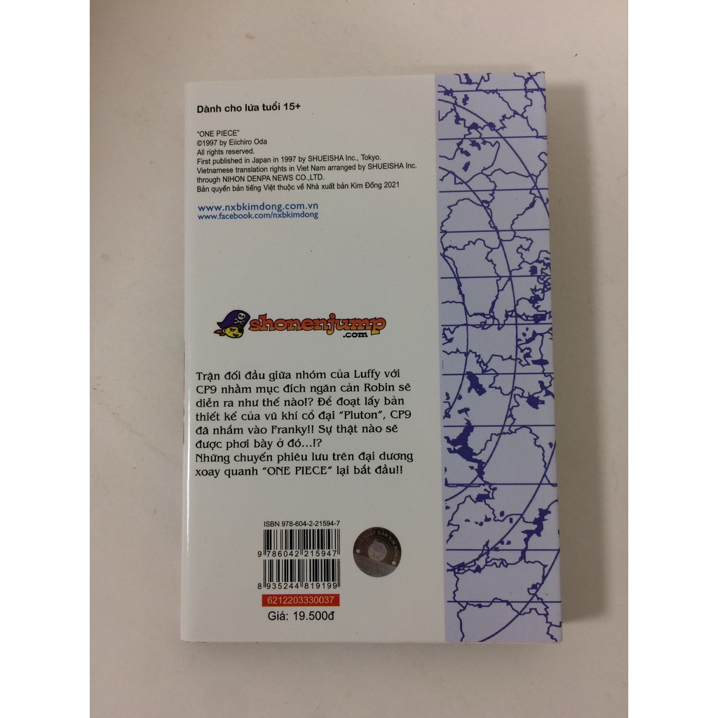 Sách - One piece - Tập 37 (Bìa rời)