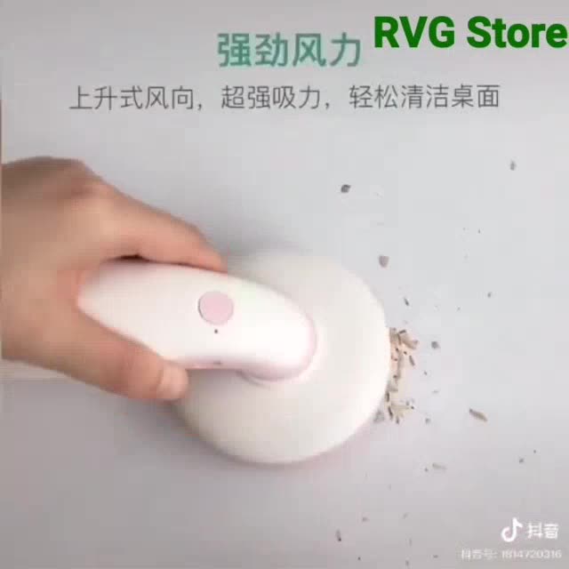 Máy hút bụi mini cầm tay, tiện dụng trong văn phòng, oto, gia đình, tặng kèm đầu hút nhỏ và chổi quét, mẩu mới 2020 | BigBuy360 - bigbuy360.vn