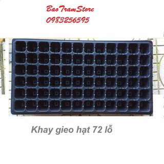 Khay ươm hạt, giâm cành 72 lỗ