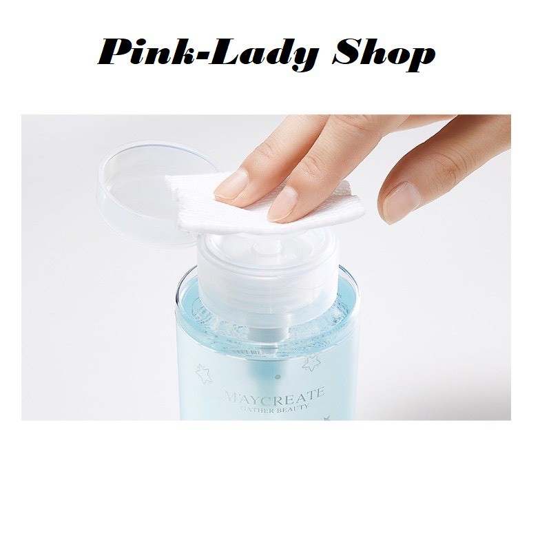 Nước Tẩy Trang Làm Sạch Sâu Maycreate 300ml/Chai Nắp Thế Hệ Mới