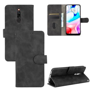 Ốp điện thoại da pu kiểu ví lật cho redmi 8a redmi 8a