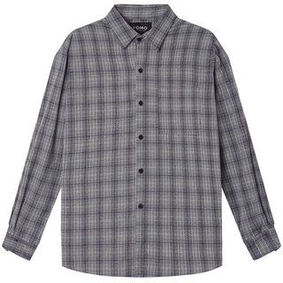 Áo sơ mi tay dài unisex fomo check shirt