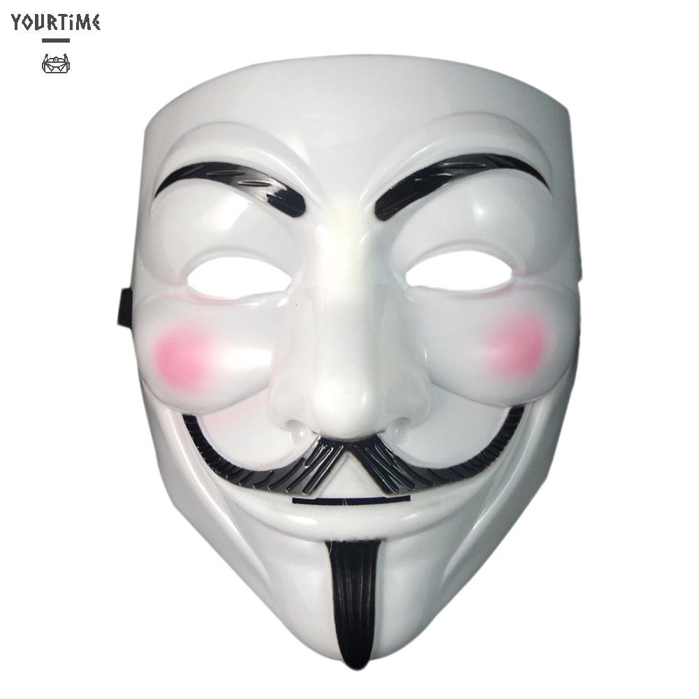 Đồ chơi Movie Cosplay V for Vendetta Hacker Mask Halloween Party Cosplay Props Toy