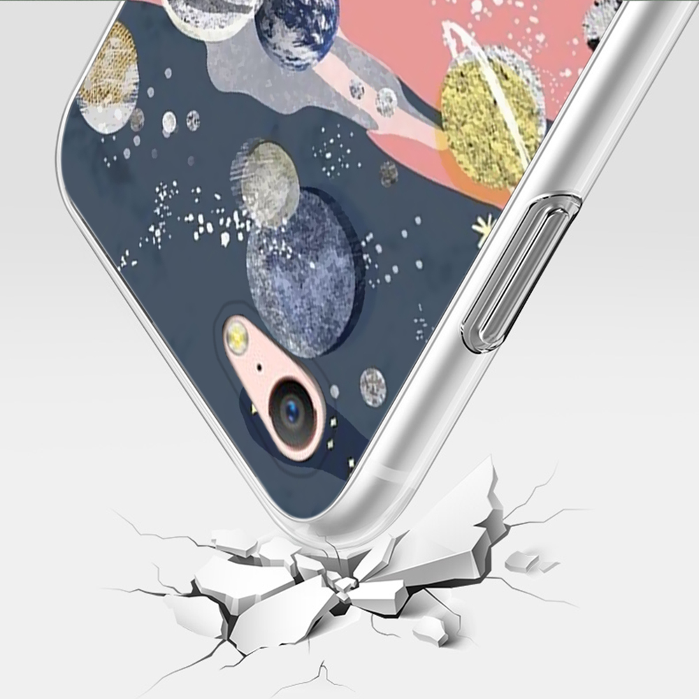 OPPO F5 A73 F7 F9 R9S F9 Pro Reno 2 2F 2Z 3 4 4G 4 Pro 4G Transparent soft Case 136U Starry sky