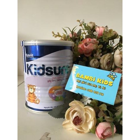 Sữa Havit Kidsure 400g dinh dưỡng đặc biệt cho trẻ gầy ốm, biếng ăn, thấp còi