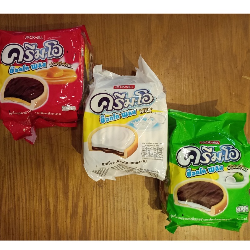 BÁNH CREAM-O CHOCO PLUS JACK&JILL