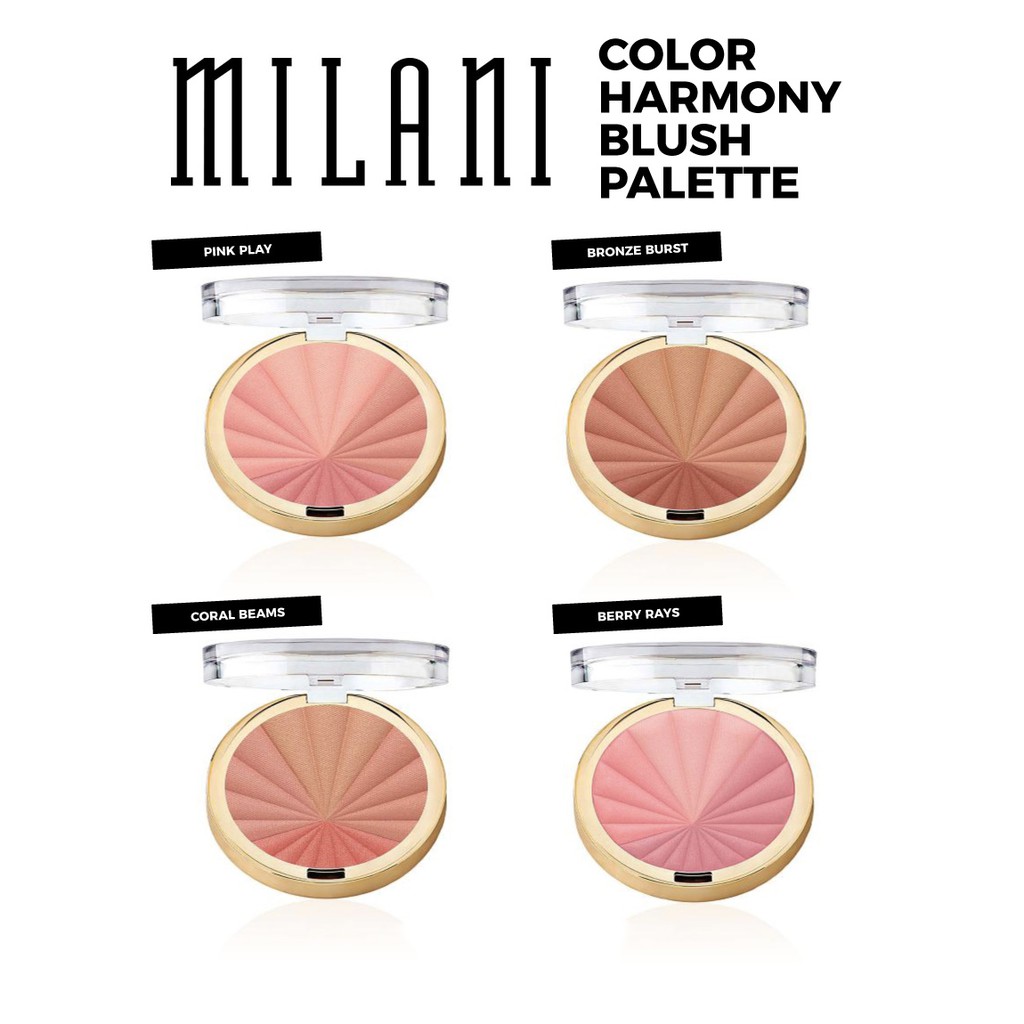 PHẤN MÁ HỒNG MILANI COLOR HARMONY BLUSH PALETTE CHÍNH HÃNG