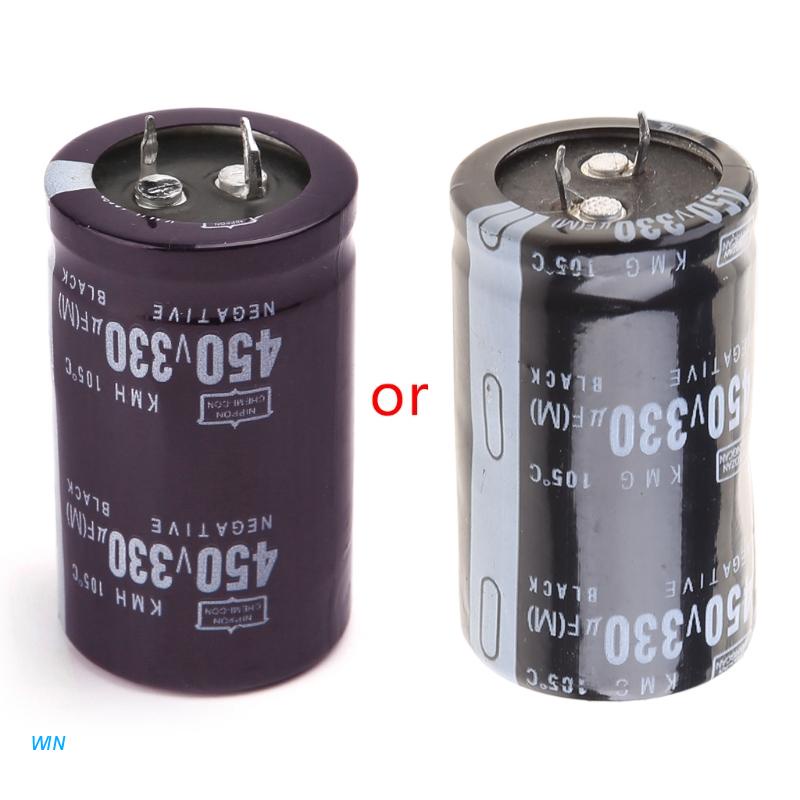 [Hàng mới về] Tụ điện 450V 330uF bằng nhôm 30x50 chuyên dụng