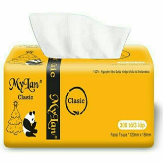 30 GÓI GIẤY ĂN GẤU TRÚC MY LAN CHÍNH HÃNG.