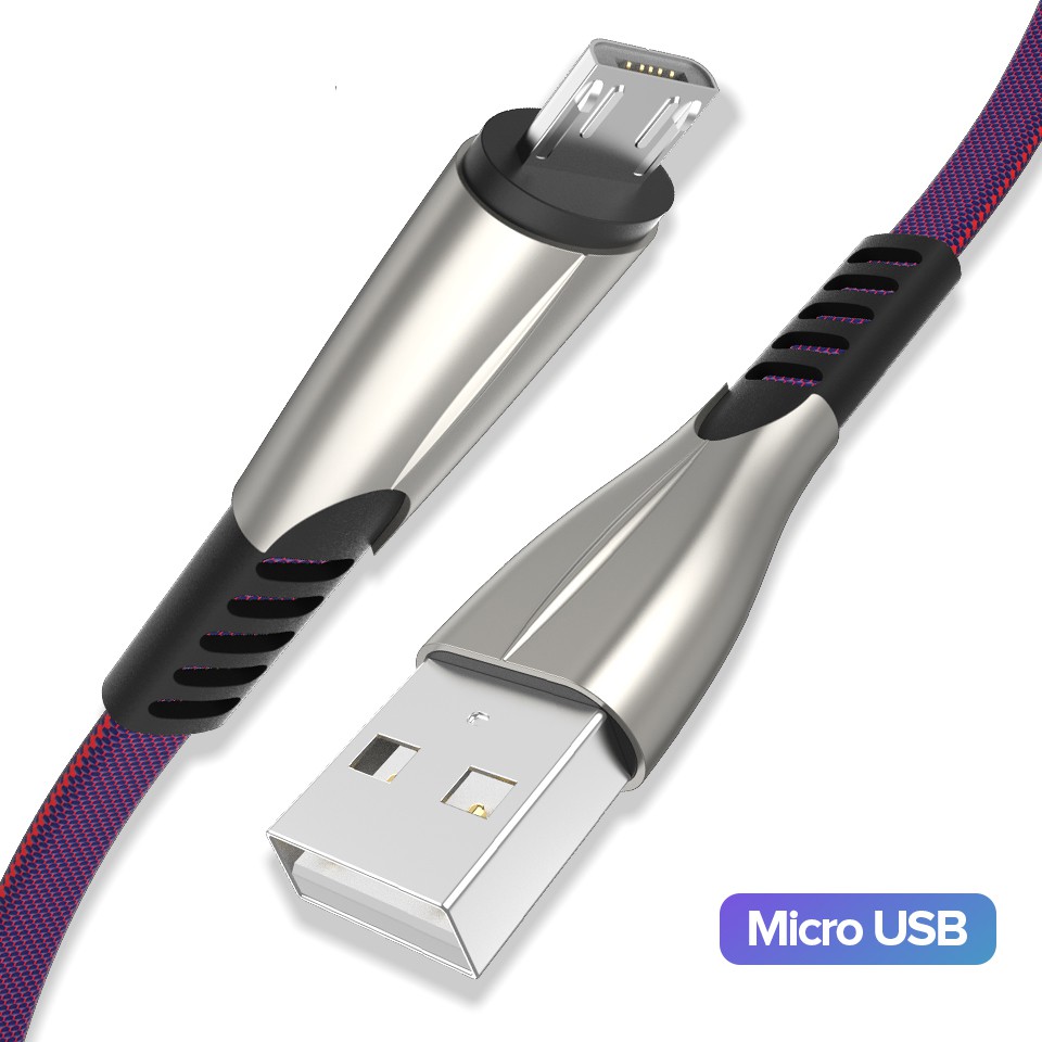 Dây Cáp Sạc Micro Usb 1m 2m Cho Điện Thoại Android Samsung J5 Huawei Honor 7 Xiaomi Redmi