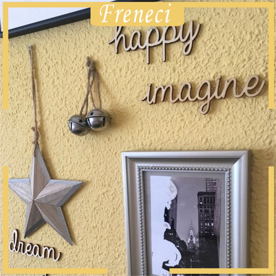 Set 6 Chữ Gỗ Happy Together Sáng Tạo Trang Trí Nhà Cửa