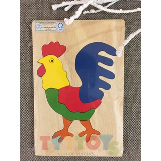 Tranh gỗ ghép hình con vật ngộ nghĩnh (Phần 1)