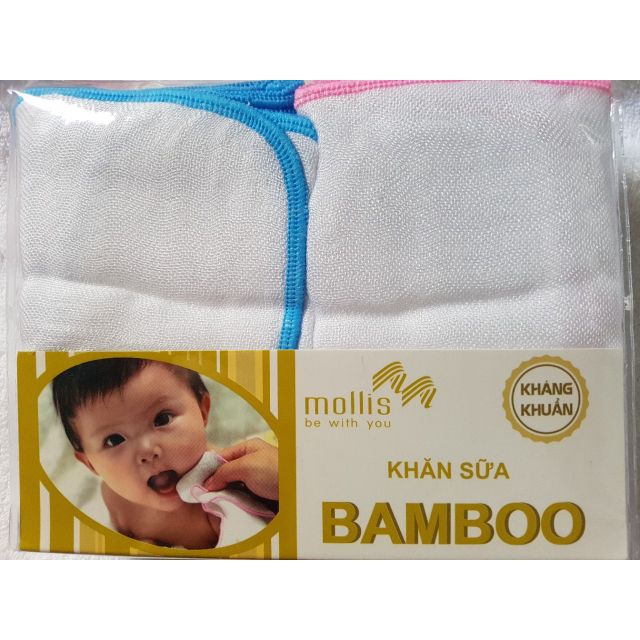 Khăn sữa tay cao cấp cho baby #mollis_bamboo