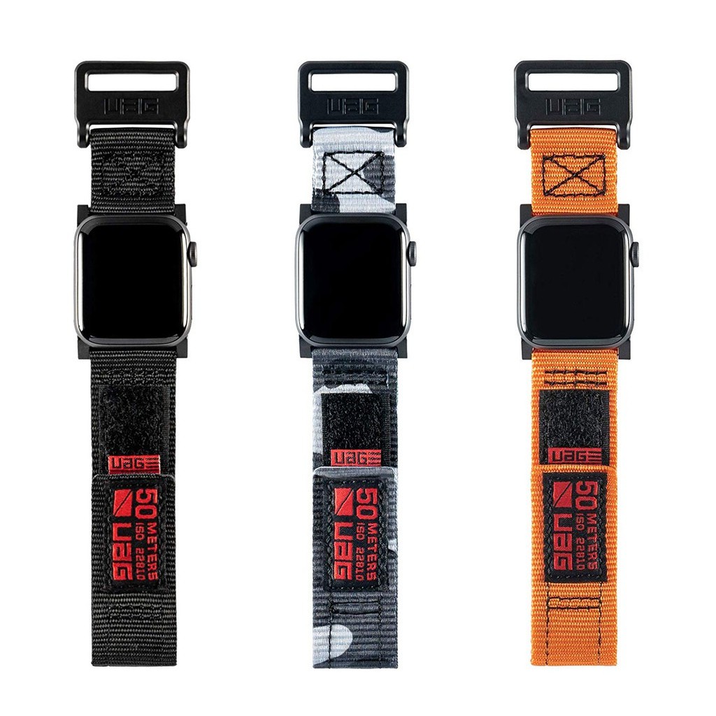 Dây đeo nylon UAG nhiều màu tùy chọn thích hợp cho Apple Watch 7 6 5 4 3 2 1 45mm/41mm 44mm / 42mm / 40mm / 38mm