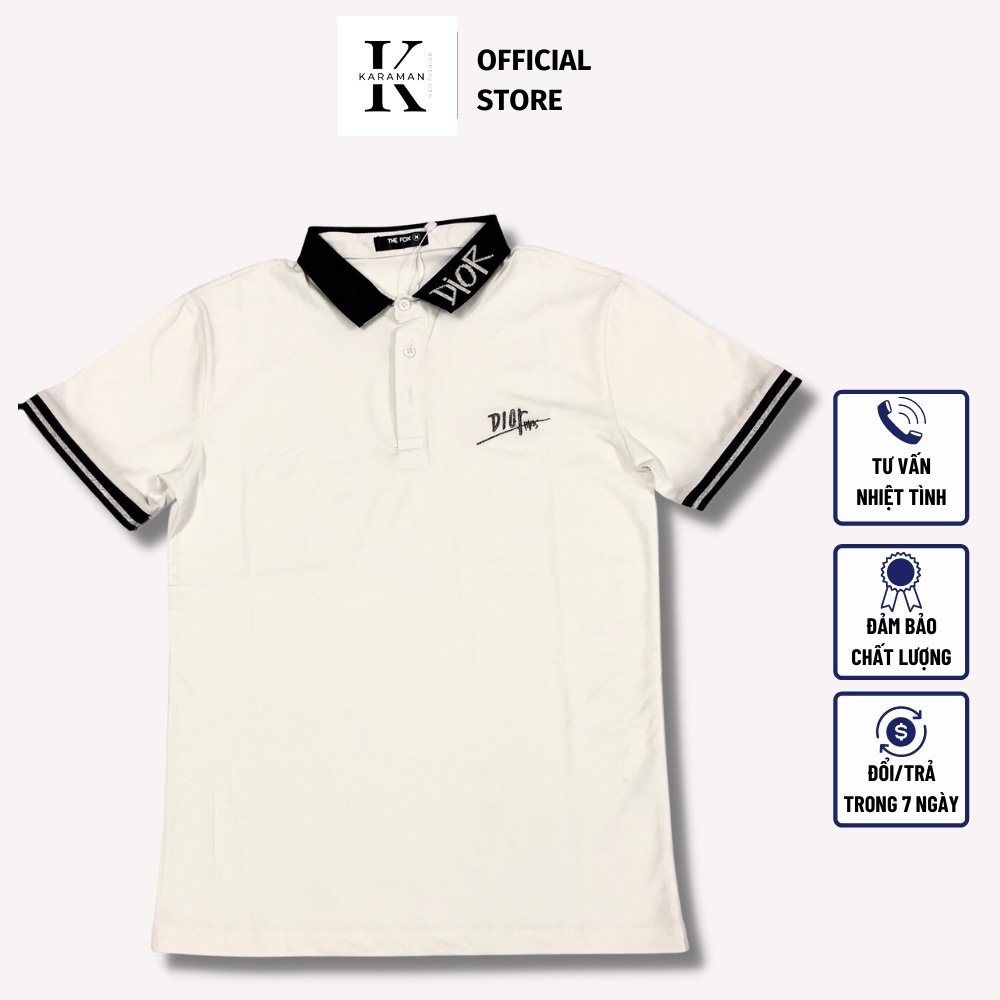 Áo Polo Nam ,Áo Phông Nam Chất Cotton 100%, Thoáng Mát, Áo Ngắn Tay Có Cổ KARAMAN