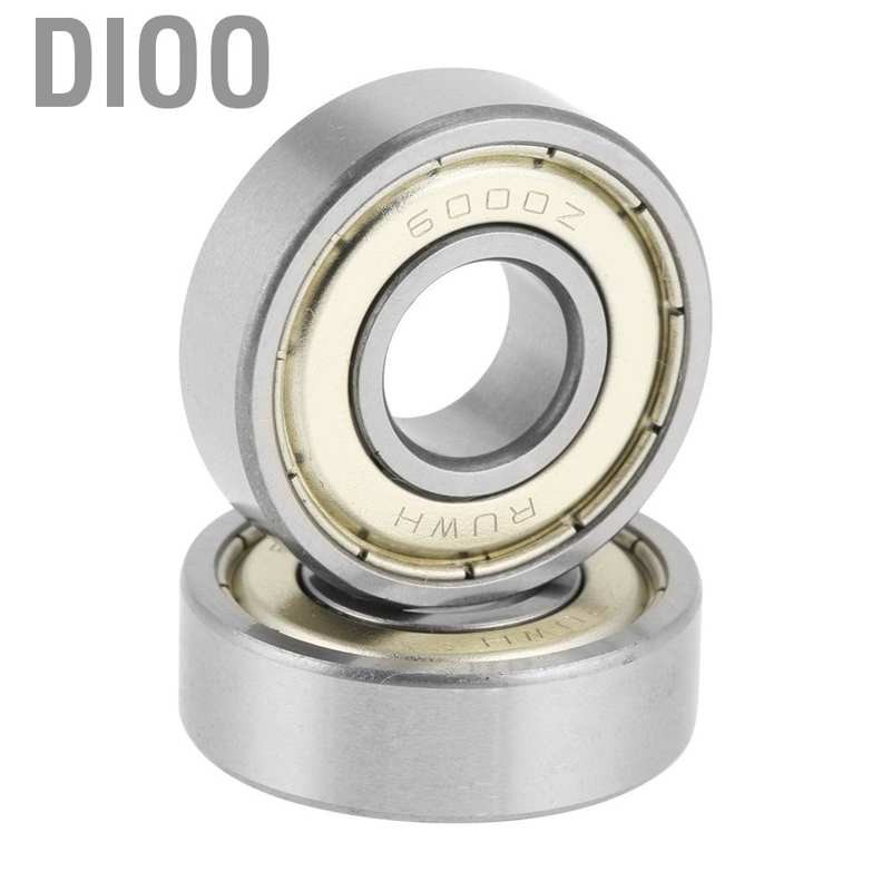 Set 10 Ổ Bi 6000zz Chất Liệu Kim Loại Kích Thước 10x26 X 8mm