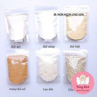 Bột Mì, Bột Bắp, Đường Thốt Nốt Hữu Cơm Làm Bánh Cho Bé Ăn Dặm