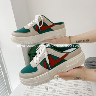 Giày sục bata đế bằng / Giày sục thể thao nữ thời trang