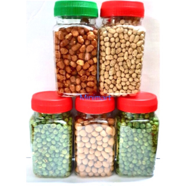 COMBO 5 HŨ: ĐẬU PHỘNG TỎI ỚT, ĐẬU PHỘNG DA CÁ, ĐẬU HÀ LAN TỎI ỚT, ĐẬU HÀ LAN MUỐI, ĐẬU NÀNH SẤY | BigBuy360 - bigbuy360.vn