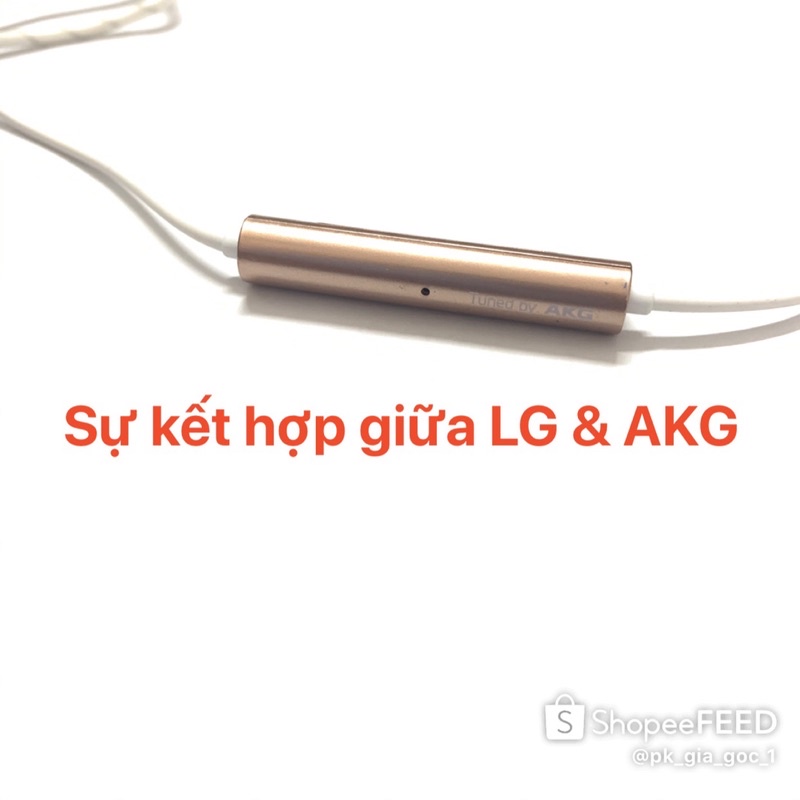 Tai nghe nhét tai LG V10 Quadbeat 3 chính hãng sử dụng được cho tất cả dòng máy jack 3.5 V40/V50/20