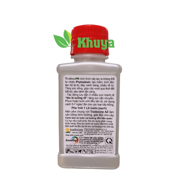 Phân bón lá Trafos K 100ml Cứu tinh cây trồng và tạo mầm