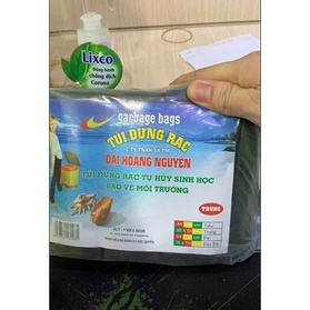 [FREESHIP] COMBO 3 CUỘN RÁC 1KG SIZE TRUNG - KẸP TÚI RÁC