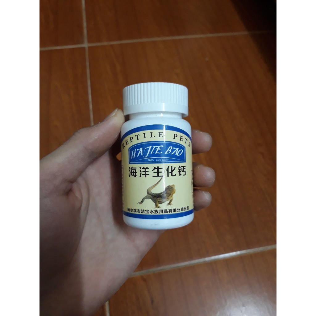 Canxi dạng bột chuyên dụng cho bò sát rùa cảnh, iguana, rồng úc