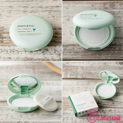 PHẤN NÉN KIỀM DẦU [INNISFREE] No Sebum Mineral Pact | BigBuy360 - bigbuy360.vn