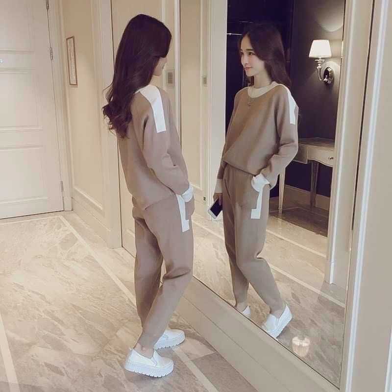 Bộ thể thao phối Viền