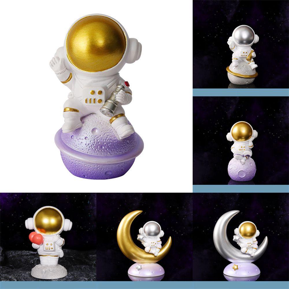 MUVAKO Mô Hình Tượng Phi Hành Gia Mavako Bằng Nhựa Resin Trang Trí Nhà Cửa
