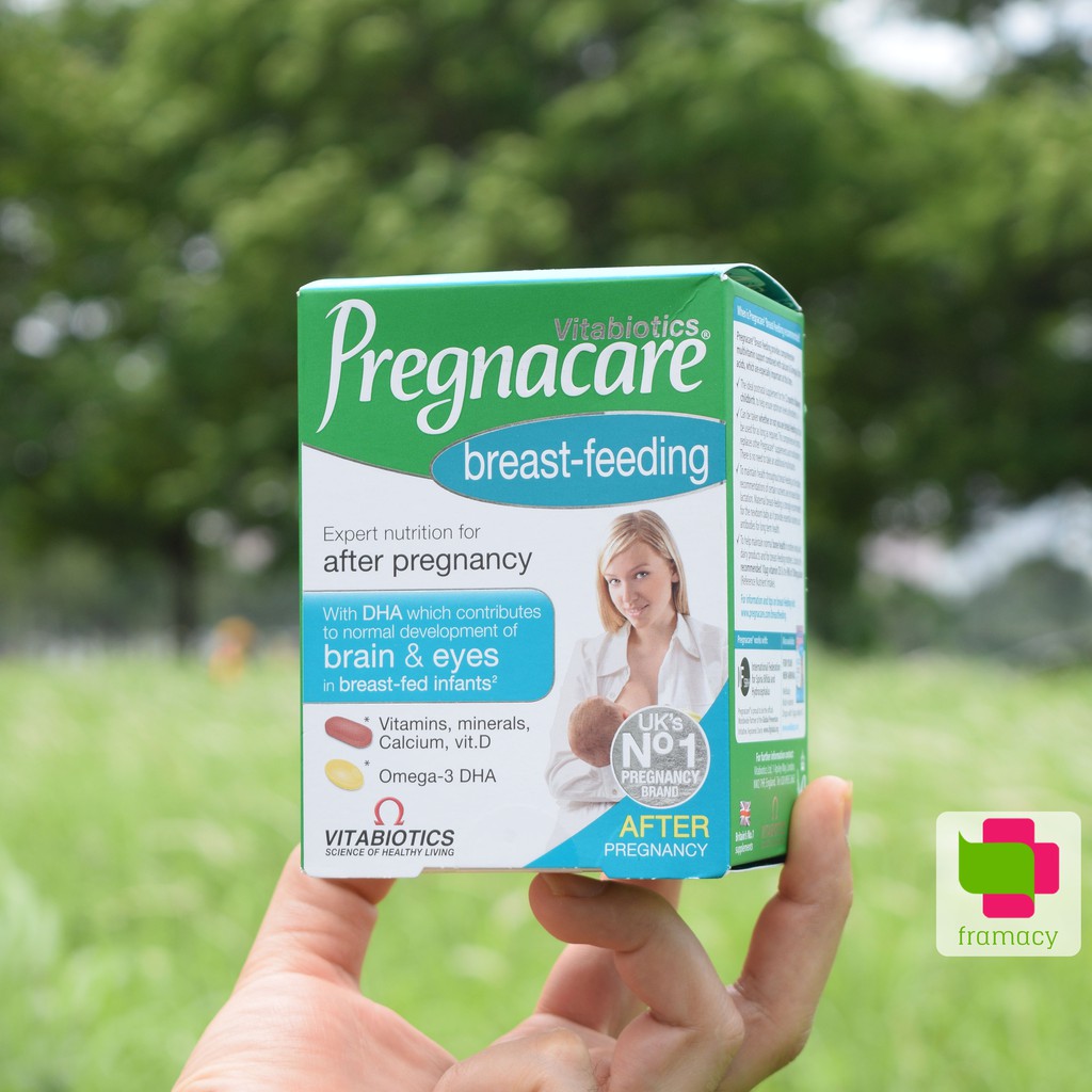 Vitamin tổng hợp Pregnacare Breastfeeding, Anh (84 viên) giúp lợi sữa và tăng cường đề kháng cho mẹ cho con bú sau sinh