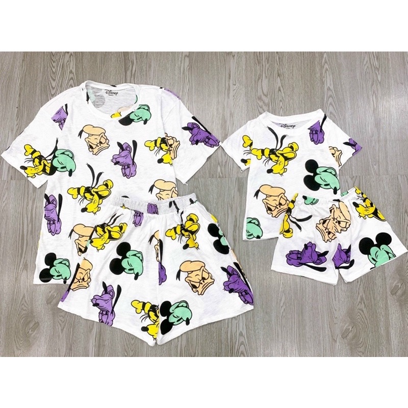 SBG395 - BỘ ĐÙI ĐÔI MẸ BÉ HOẠT HÌNH DISNEY