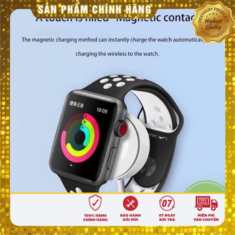 [Chính hãng Cotecci ] Đế Dây sạc từ tính Apple Watch Series 1 | 2 | 3 | 4 | 5 | 6 đồng hồ size 38 40 42 44 mm