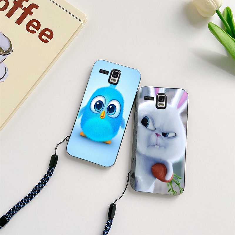 Ốp điện thoại in hình hoạt hình có dây đeo cho Lenovo A8 T Vibe K5 Play Pro K5S