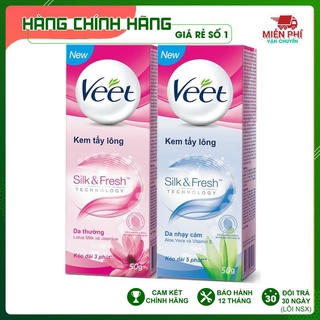 Kem tẩy lông Veet Pháp 100ml giúp tẩy lông hiệu quả và an toàn