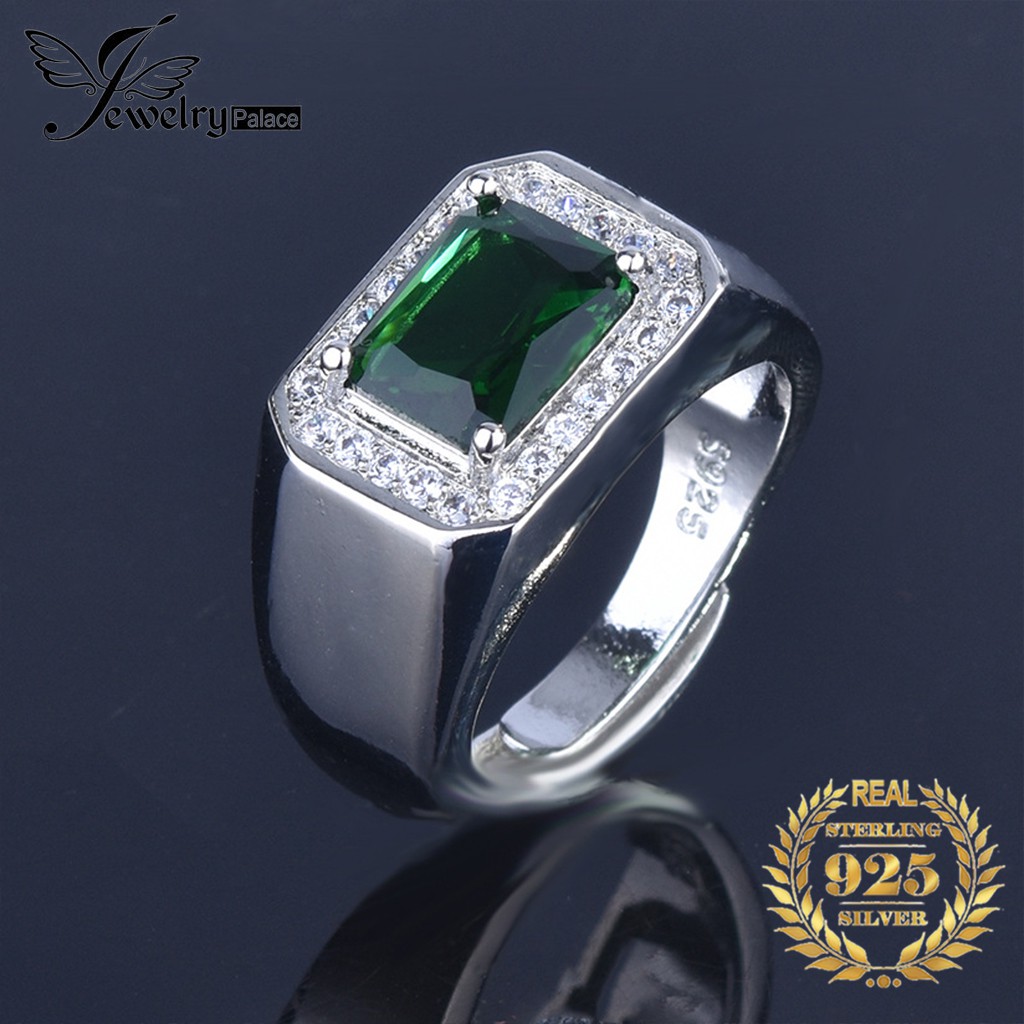 Nhẫn Bạc 925 Đính Đá Sapphire