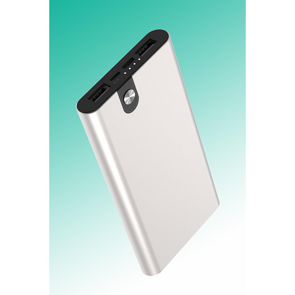 Pin sạc dự phòng 10.000 mAh cao cấp vỏ nhôm nguyên khối Microcom powerbanks M10A