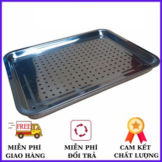 Mâm úp ly nước inox size lớn 37x26 cao cấp làm bằng inox không gỉ, sáng bóng, an toàn cho sức khỏe