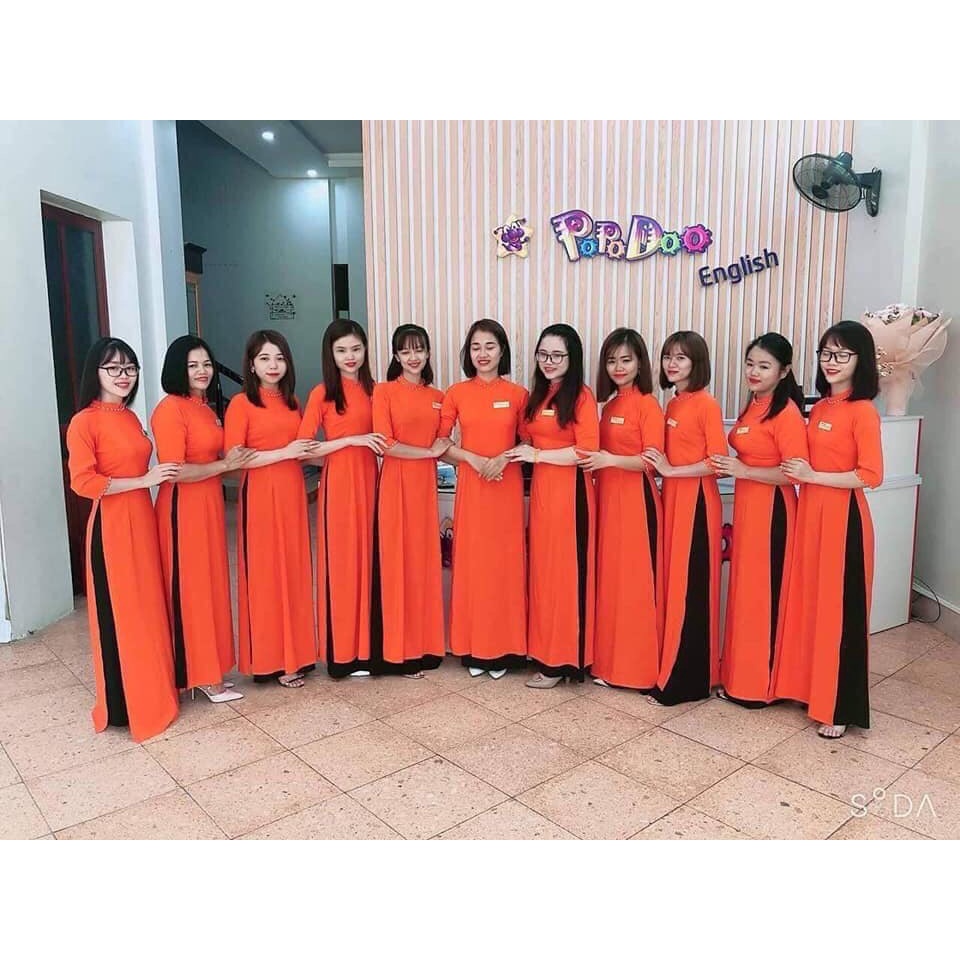 - Áo Dài Truyền Thống May Sẵn Màu Đẹp