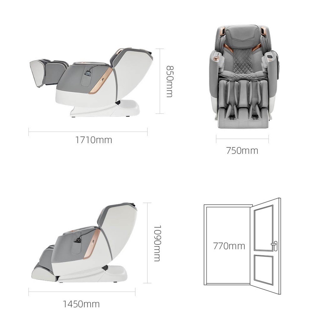 Ghế Massage Xiaomi Joypal Monster V1 AI Leravan Massage toàn thân, bảo hành chính hãng