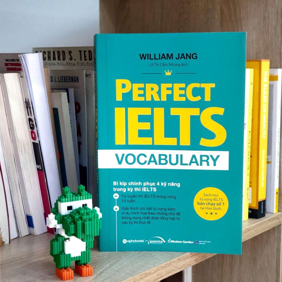 Sách Perfect IELTS Vocabulary: Bí Kíp Chinh Phục 4 Kỹ Năng Trong Kỳ Thi IELTS  - William Jang