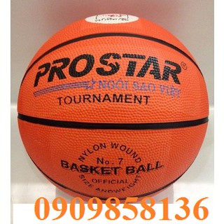 Bóng rổ số 7 cao cấp prostar - quả bong ro so 7, tặng kèm túi đựng và kim bơm