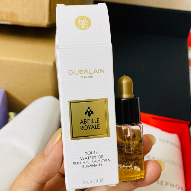 ( Bill usa 🇺🇸) Dầu dưỡng Guerlain abeille royale 5ml