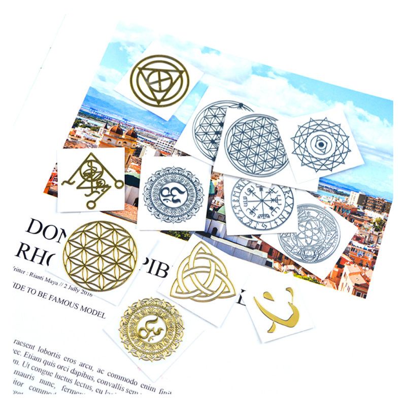 Sticker Dán Trang Trí Mô Phỏng Hoa Bằng Nhựa Epoxy Độc Đáo
