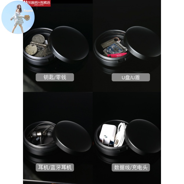 Hộp Đựng Tai Nghe Mini Bằng Kim Loại Chống Nước Chống Rách | BigBuy360 - bigbuy360.vn