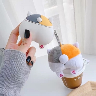 🔥 Case Ap 1/2 & Pro 🔥 Freeship 🔥 MÔNG MÈO TAM THỂ Case Cho Tai Nghe Không Dây (Bluetooth) - TGDĐ89