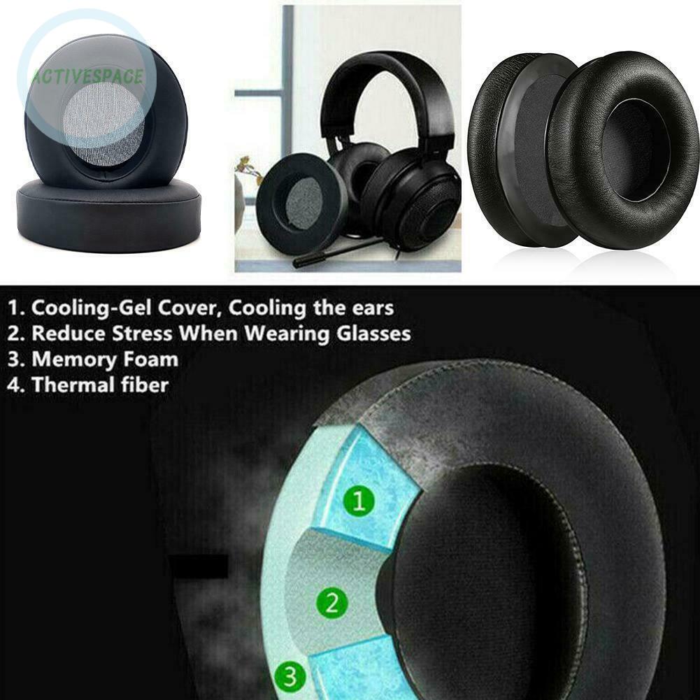 1 Cặp Mút Bọc Tai Nghe Màu Đen / Cam Cho Razer Kraken Pro | BigBuy360 - bigbuy360.vn